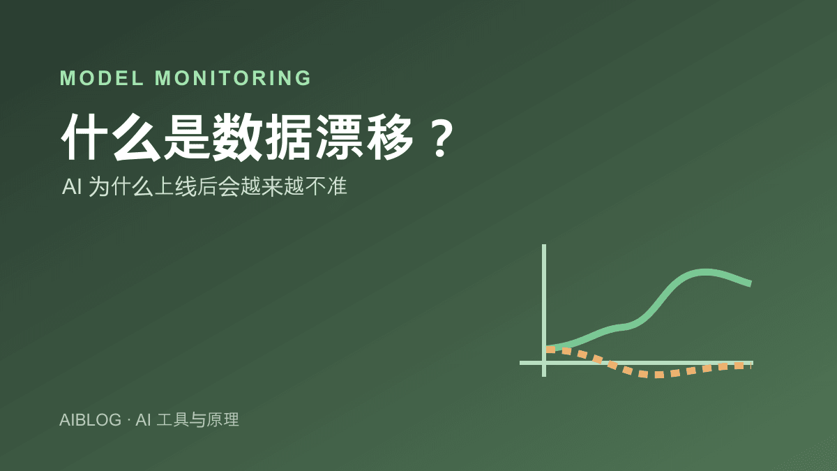 什么是数据漂移？AI 为什么上线后会越来越不准