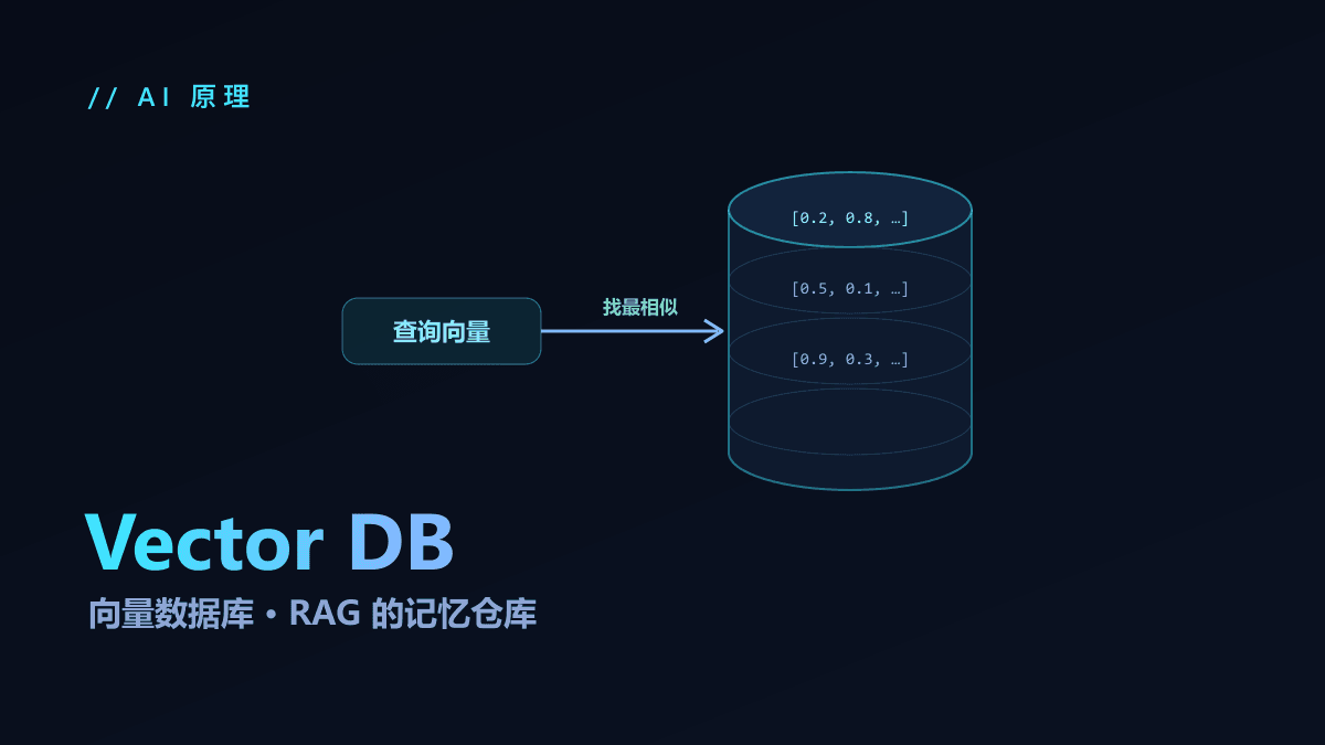 向量数据库是什么？RAG 的「记忆仓库」